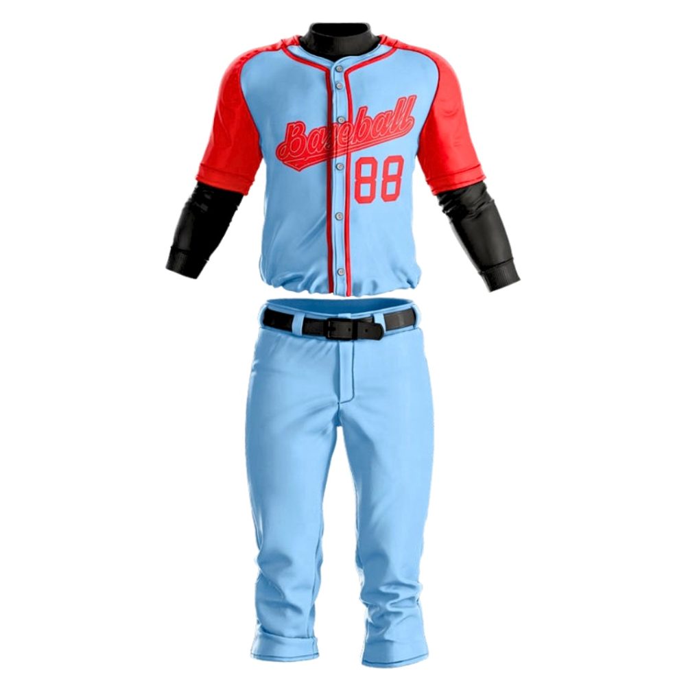 Custom Youth Team Baseball Wear Sublimation baseball| Uniform Practice Baseball Jersey Set