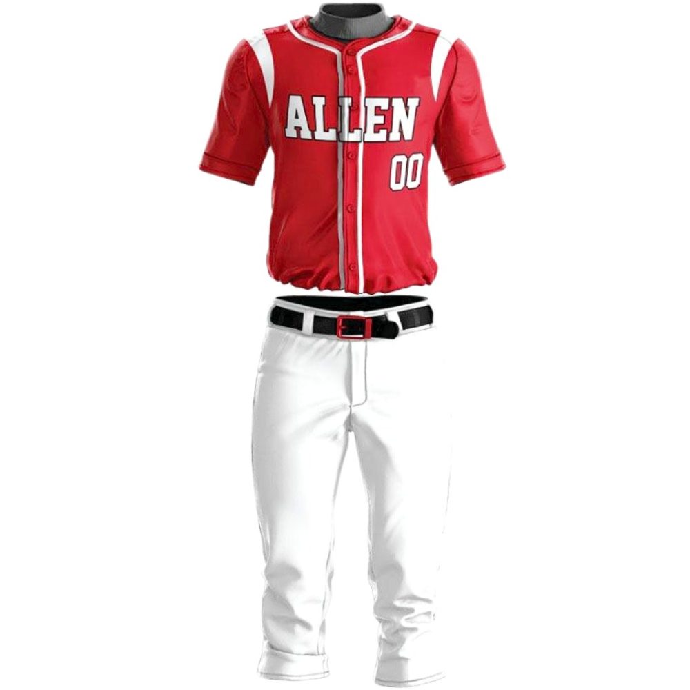 Custom Youth Team Baseball Wear Sublimation baseball| Uniform Practice Baseball Jersey Set